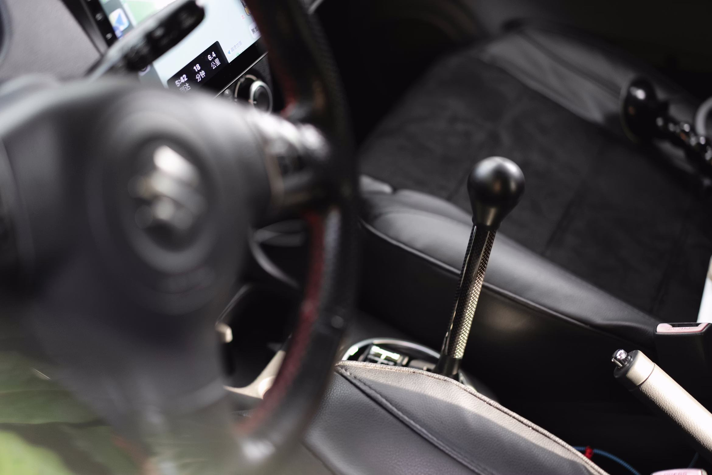 inside of car